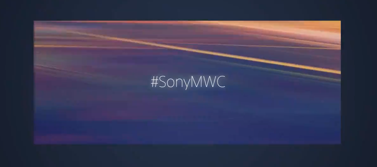 The Sony MWC19 teaser hints at the 21:9 screen ratio. (Source: Twitter/Sony)