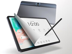 The TCL Nxtpaper 11 Gen 2 tablet with pen stylus can switch between three flicker-free display modes to help minimize eye strain when reading ebooks and taking notes. (Image source: TCL)