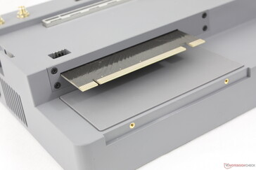 EX Docking station is essentially a PCIe riser since it utilizes no proprietary ports