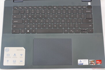 Though the keyboard remains identical, the clickpad has been redesigned