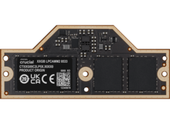 Half the size of a regular SODIMM. (Image Source: Crucial)