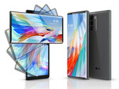 The functionality of the LG Wing's touchpad has improved with the device's latest update. (Image source: LG)