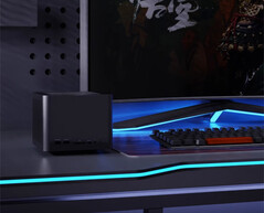 The FN60G WE looks like a dark grey Apple Mac Studio. (Image source: FEVM)