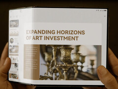 The Huawei Mate XT, pictured, should meet its match this year with a Samsung alternative. (Image source: Huawei)