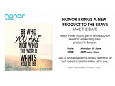 Huawei ready to announce new Honor device for Europe