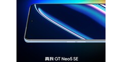 The GT Neo5 SE&#039;s screen. (Source: Realme)