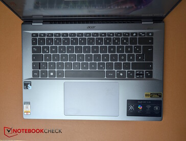 The keyboard