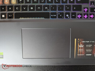 The touchpad