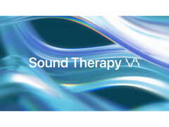 A promotional image with a logo for Apple Music's Sound Therapy collection. (Image Source: Apple)