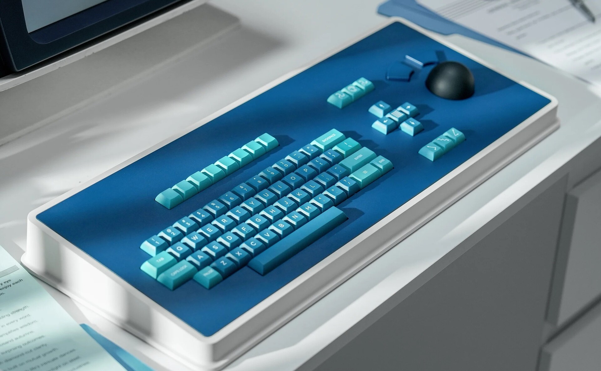 Severance’s iconic retro mechanical keyboard gets faithful replica on ...