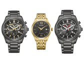 From left to right, pictured - Citizen AT2137-50E, NJ0242-50E, and AT2137-50F. 