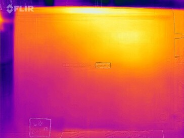 Heat development - Bottom (idle)