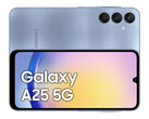 The Galaxy A25 5G is rumoured to be available with up to 256 GB of expandable storage. (Image source: @MysteryLupin)