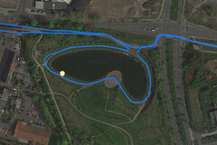 GPS test: Garmin Edge 500 - Lake
