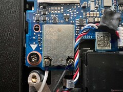 Soldered-on WLAN module