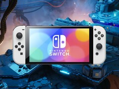 Switch shown on LEGO Horizons Adventures background