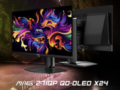 The MAG 271QP X24 is another 1440p and 240 Hz gaming monitor from MSI. (Image source: MSI)