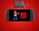 Switch 2 battery shown with console and Nintendo Support icon