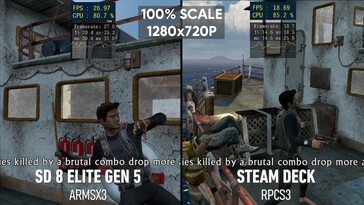 Uncharted comparison