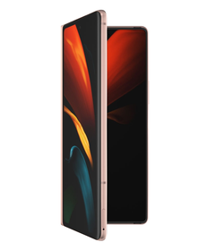 The Samsung Galaxy Z Fold2 5G cuts a fine figure and is impressively flexible thanks to its new hinge. (Image source: Samsung)