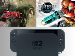 Zelda and Metroid Prime remastered titles on Switch 2 (Image source: Nintendo of America)