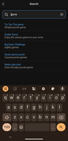 A screenshot of the improved App Search. (Image source: Zepp Health via Discord)