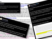 Adobe users are not happy with changes to the software's terms of use that raise questions about how Adobe plans to use its users' content. (Image source: Adobe / X - edited)