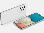 A "Galaxy A53" render. (Source: OnLeaks)