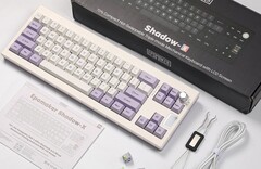 The Epomaker Shadow-X is a 70% mechanical keyboard with premium features and materials. (Image source: Epomaker)