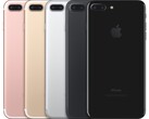 Apple's lineup of iPhone 7 Plus devices. (Source: Apple)