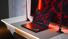 The Lenovo Legion Pro 5 has a 4-zone RGB-backlit keyboard. (Source: Notebookcheck)