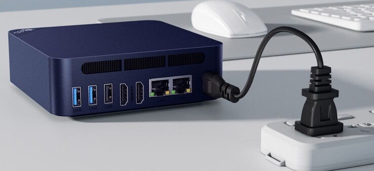 The power supply unit is integrated.