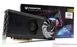 Acer Predator BiFrost Arc A770 OC with 16 GB of VRAM in our test