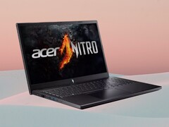 The Acer Nitro V 15 is easy to carry thanks to 2.1 kg (4.6 lbs.) of weight. (Image source: Acer, Unsplash, edited)