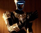 Caviar treats the Unitree G1 humanoid robot to a luxurious makeover with a black and gold look (Image source: Caviar)
