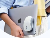 The ESR MagMouse wireless mouse is the world's first magnetically attachable mouse with built-in charging cable (Image source: ESR)