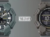 Eco-friendly bands use a blend of nylon fabric and recycled PET plastic fabric. (Image source: Casio)