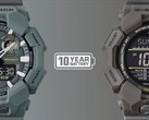 Eco-friendly bands use a blend of nylon fabric and recycled PET plastic fabric. (Image source: Casio)