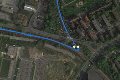 GPS Test: Garmin Edge 500 – Taking a tight corner