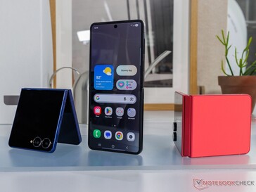 Galaxy Z Flip 7 screen and rear cameras (image source: Notebookcheck)