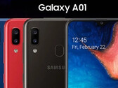 More evidence of a new Galaxy A01 variant emerges. (Source: Samsung)