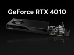 This sketchy Nvidia RTX 4010 appears to be a slightly modified version of the A400 Ampere Workstation GPU (Image source: Nvidia - edited)
