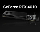 This sketchy Nvidia RTX 4010 appears to be a slightly modified version of the A400 Ampere Workstation GPU (Image source: Nvidia - edited)