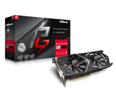 ASRock Phantom Gaming X RX 580 8G OC Edition GPU. (Source: ASRock)