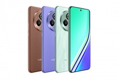 The Realme P3 Pro comes in Nebula Glow, Galaxy Purple, and Saturn Brown colorways (Image source: Realme)
