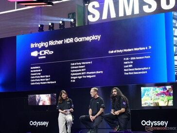 Samsung unveiled new monitors at Gamescom