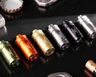 The Tank007 E25 EDC flashlight is available in six colors.