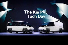 The Kia PV5 Tech Day event (Image source: Kia)