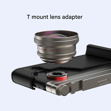 The lens adapter (Image source: Nubia - machine translated)