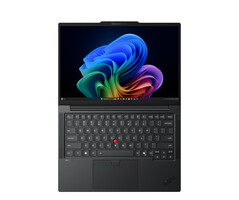 The Lenovo Thinkpad T14 Gen 7 (black).